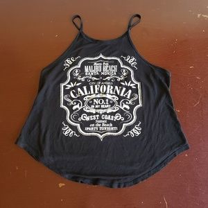 Women's Papaya Tank Large California West Coast